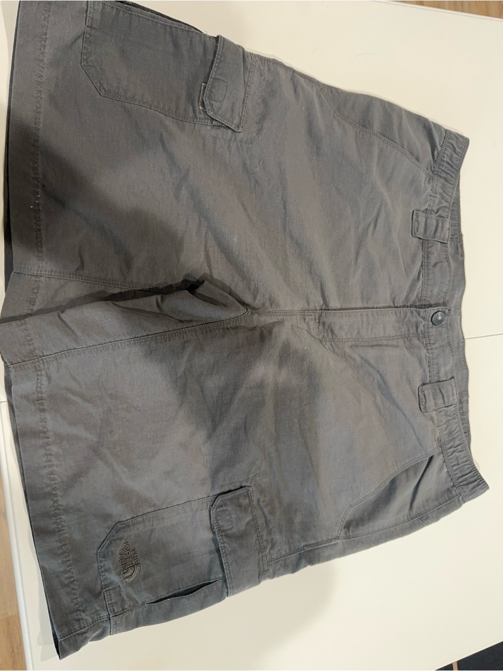 Northface Men's Gray Cargo Shorts